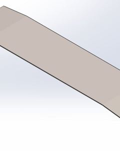 Central purlin support 62x296x1,25